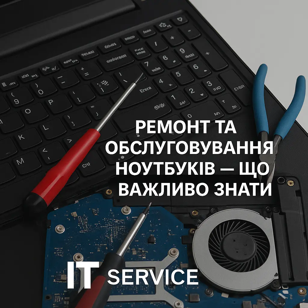 Ремонт та обслуговування ноутбуків у Тернополі